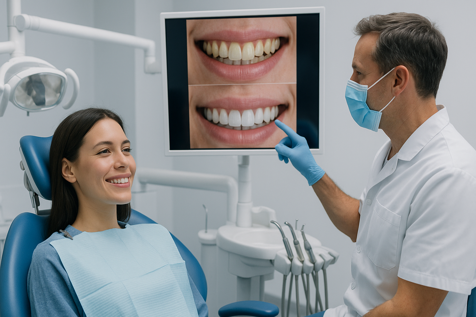 Thumbnail do artigo sobre clareamento dental